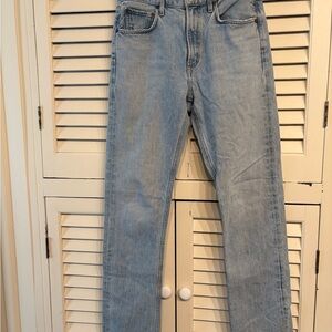 Agolde Light Blue Flare Jeans
